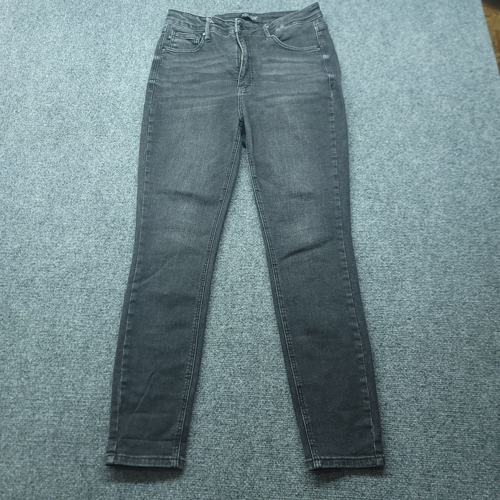Judy Blue Womens High Waist‎ Skinny Jeans Faded Black JB88753-BK Size 11/30